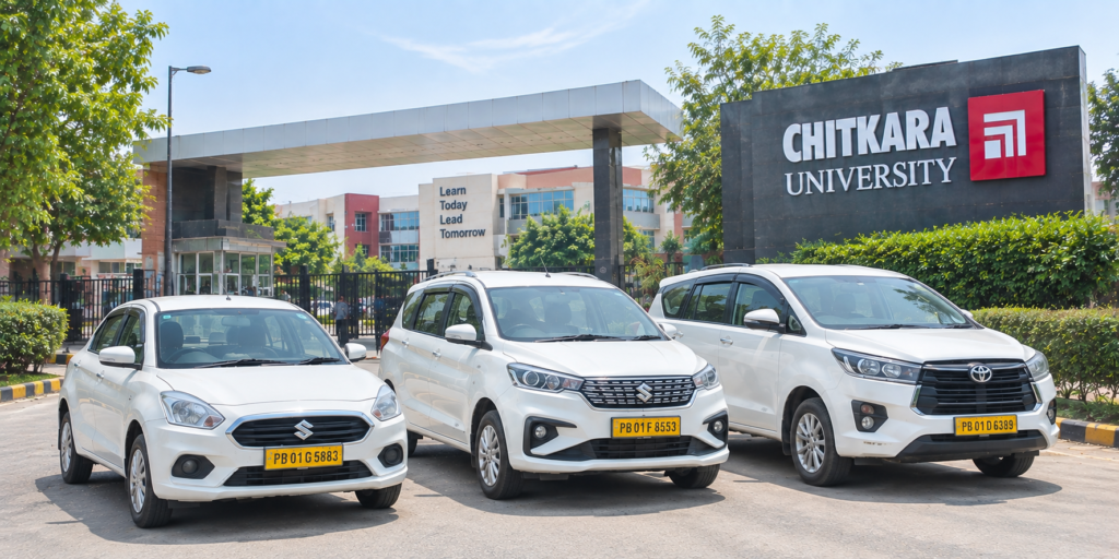 How to reach Chitkara Uni from Chandigarh