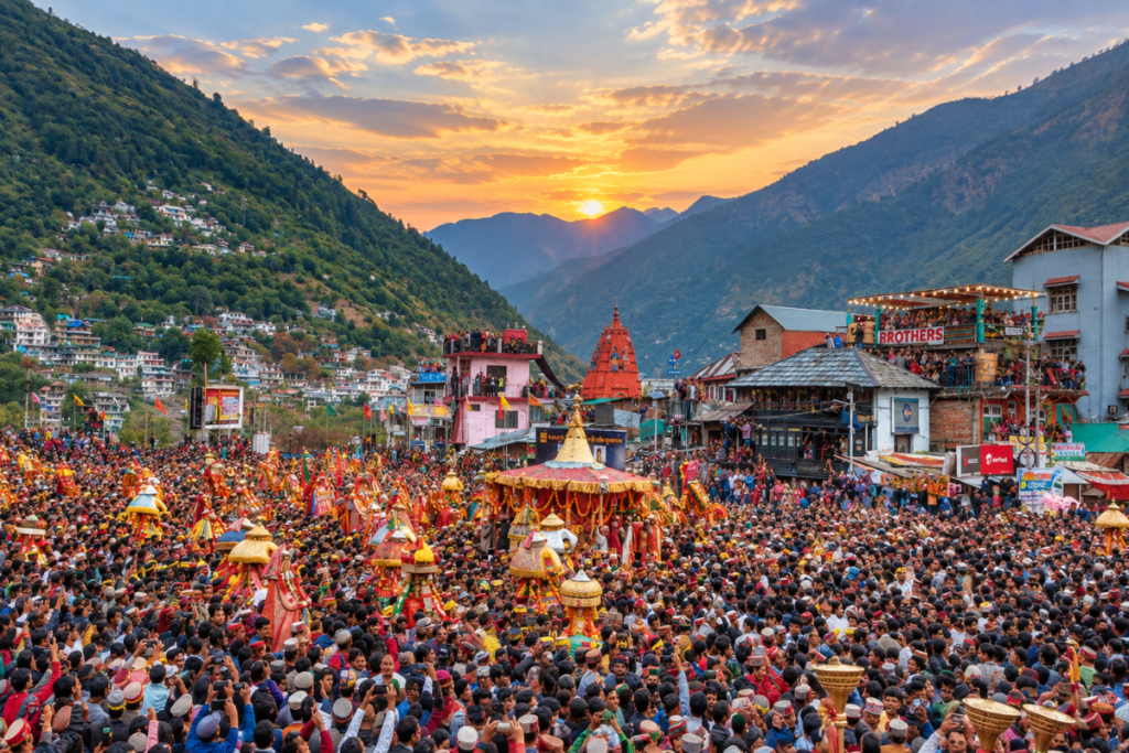 Kullu Himchal Dushera Celebration
